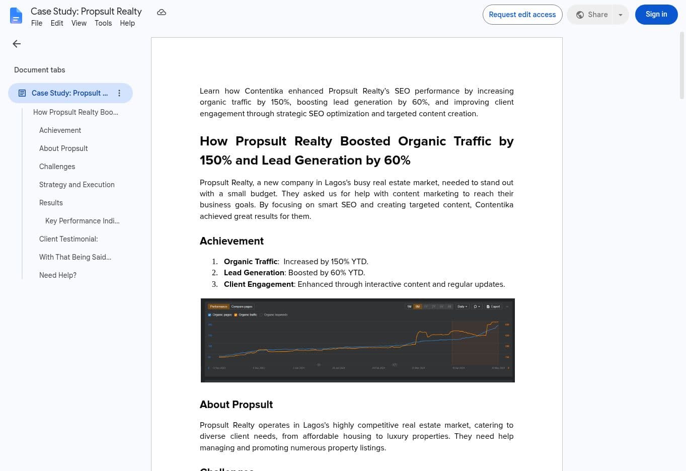 Preview of the Prospult case study