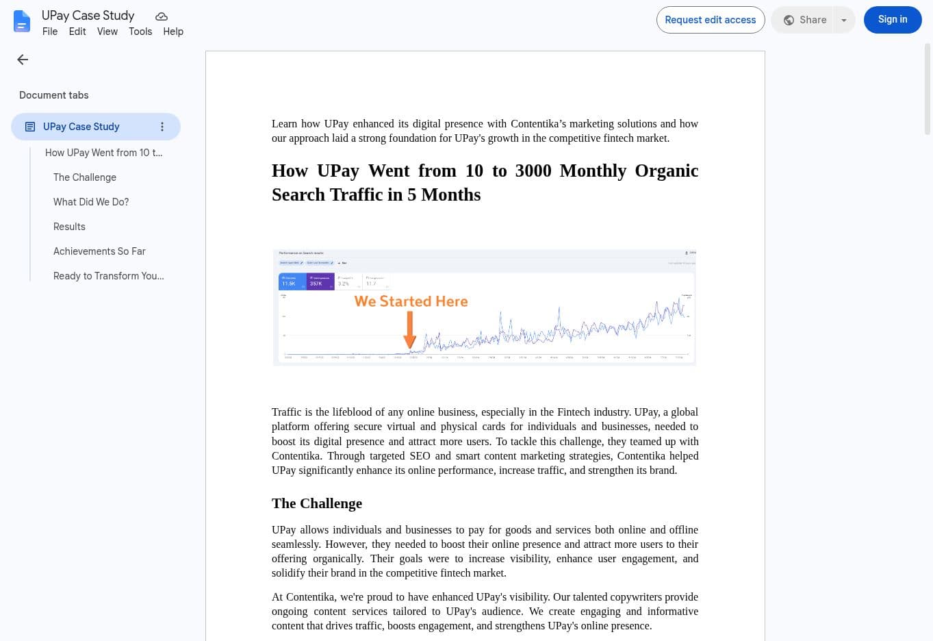 Preview of the UPay case study